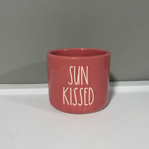 RAE DUNN “ SUN KISSED “ Mini Planter Pot - Picture 1 of 3